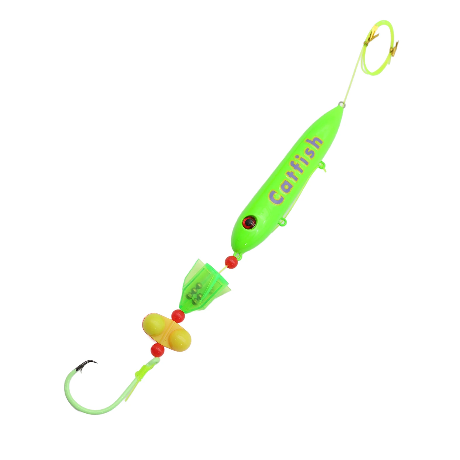 

Catfish Fishing Fishing Gear Finished High Sensitivity Float Stainless Steel Wire Figure-eight Ring Connector