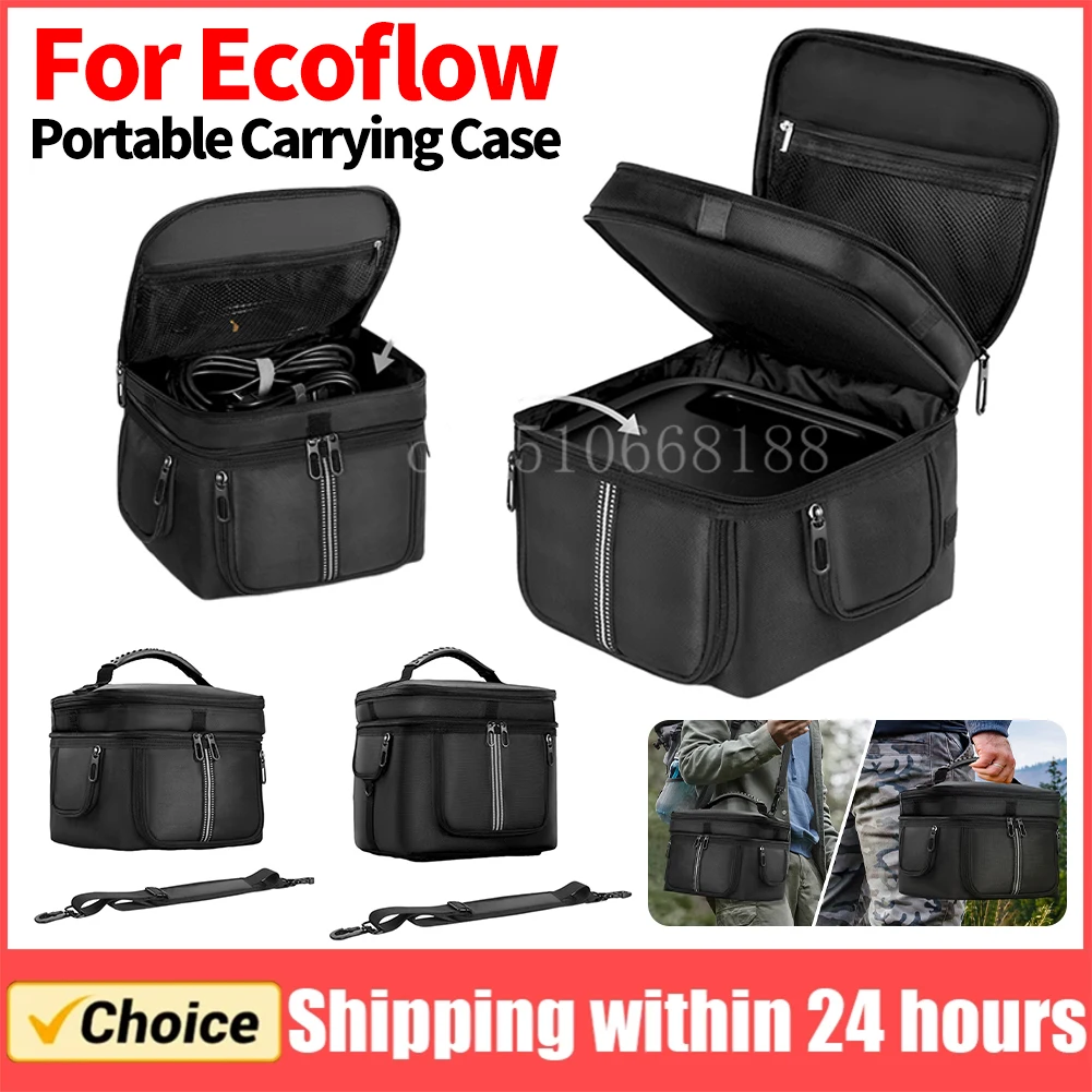 Carrying Case for Ecoflow River 2 Pro/Max Portable Power Station Bag Storage Case Waterproof for Ecoflow River 3/3 Plus