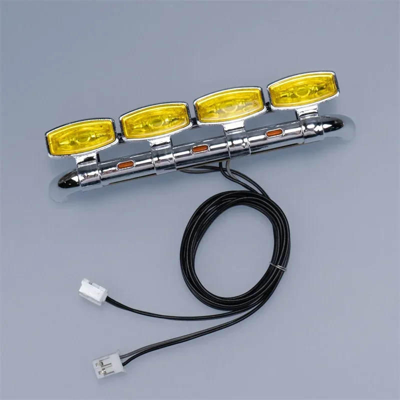 Truck Model Spotlights Front Bumper Spotlight for 1/14 Tamiya RC Dump Truck SCANIA 770S 56368 Car Accessories