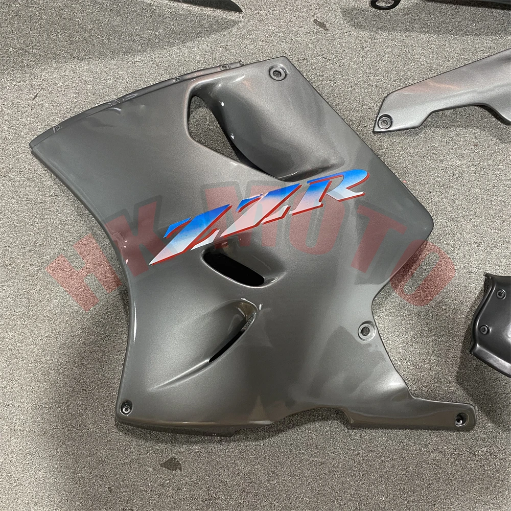 Motorcycle Fairing Kit Fit For ZZR 1100D ZX-11 ZZR1100 1993 1994 1995-2002 Bodywork Set High Quality Abs Injection Bright Grey