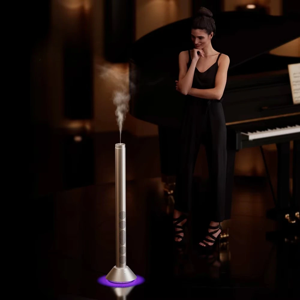 Nebulizer Tower Air Fresh Long Room Scent Diffuser Aromatherapy Essential Oil Perfume Machines For Hotel