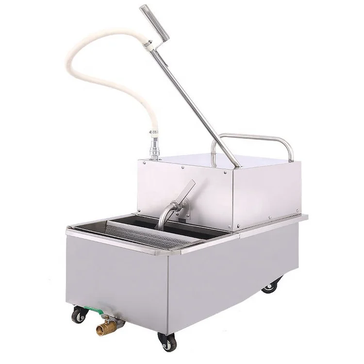 Restaurant Filter Oil Car Portable Deep Frying Oil Filter Machine Filtering Machines Frying Oil