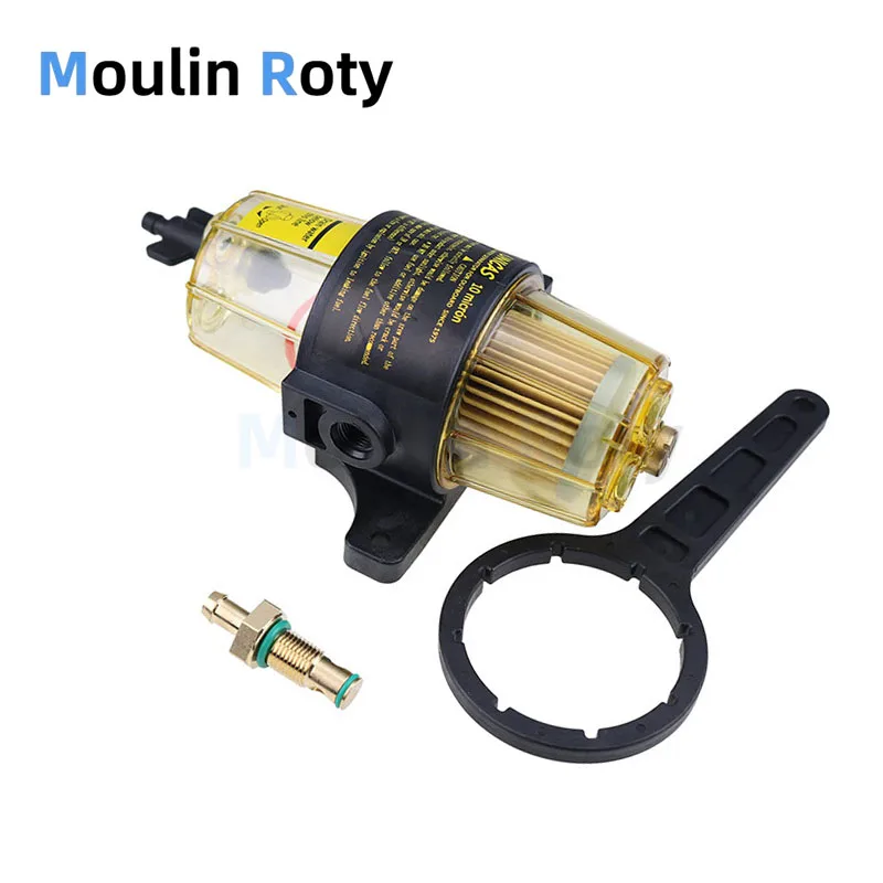 

Uf-10K Oil-Water Separator Assembly Suitable for Yamaha / Suzuki / Honda / Mercury Outboard Motors, Yacht Diesel Engine Fuel Filter