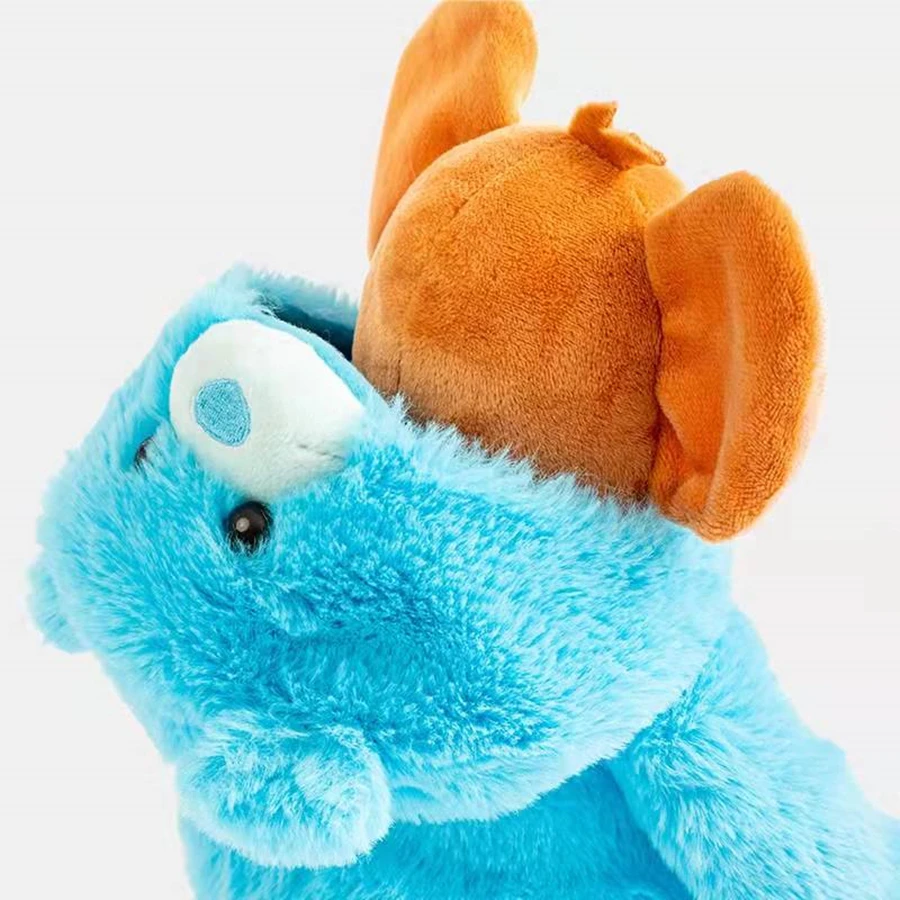 Original Tom and Jerry Stuffed Toy Cosplay Bear Clothes Cartoon Movie Cat Mouse Plushies Stuffed Animals Doll Toys Gift