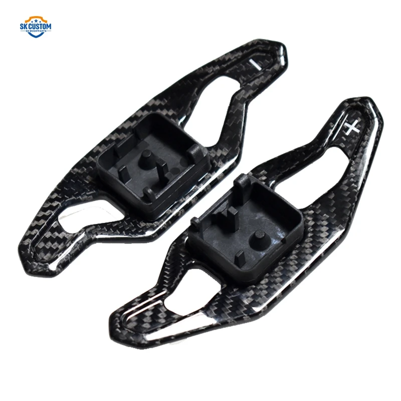 Carbon Fiber Steering Wheel Paddle Shift for Audi A3 Q3 S5 A4 S4 B8 Q5 S6 A5 S5 Q7 SQ5 Q6 S6 C7 TT TTS RS3 A7 S7 A5 RS6 A8 S8 S3