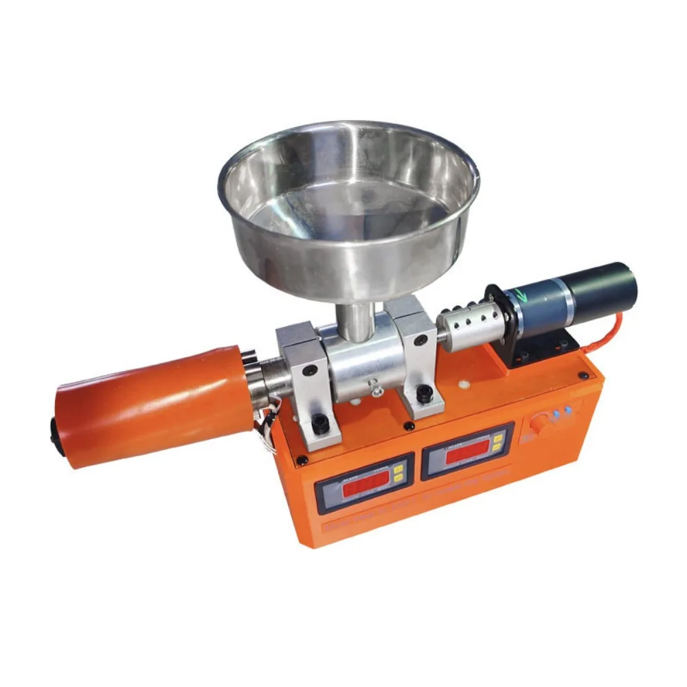 Filament Extruder Recycler Machine 3D Filament Making Machine with Two Heating Element with 2.3mm and 1.75mm Nozzle
