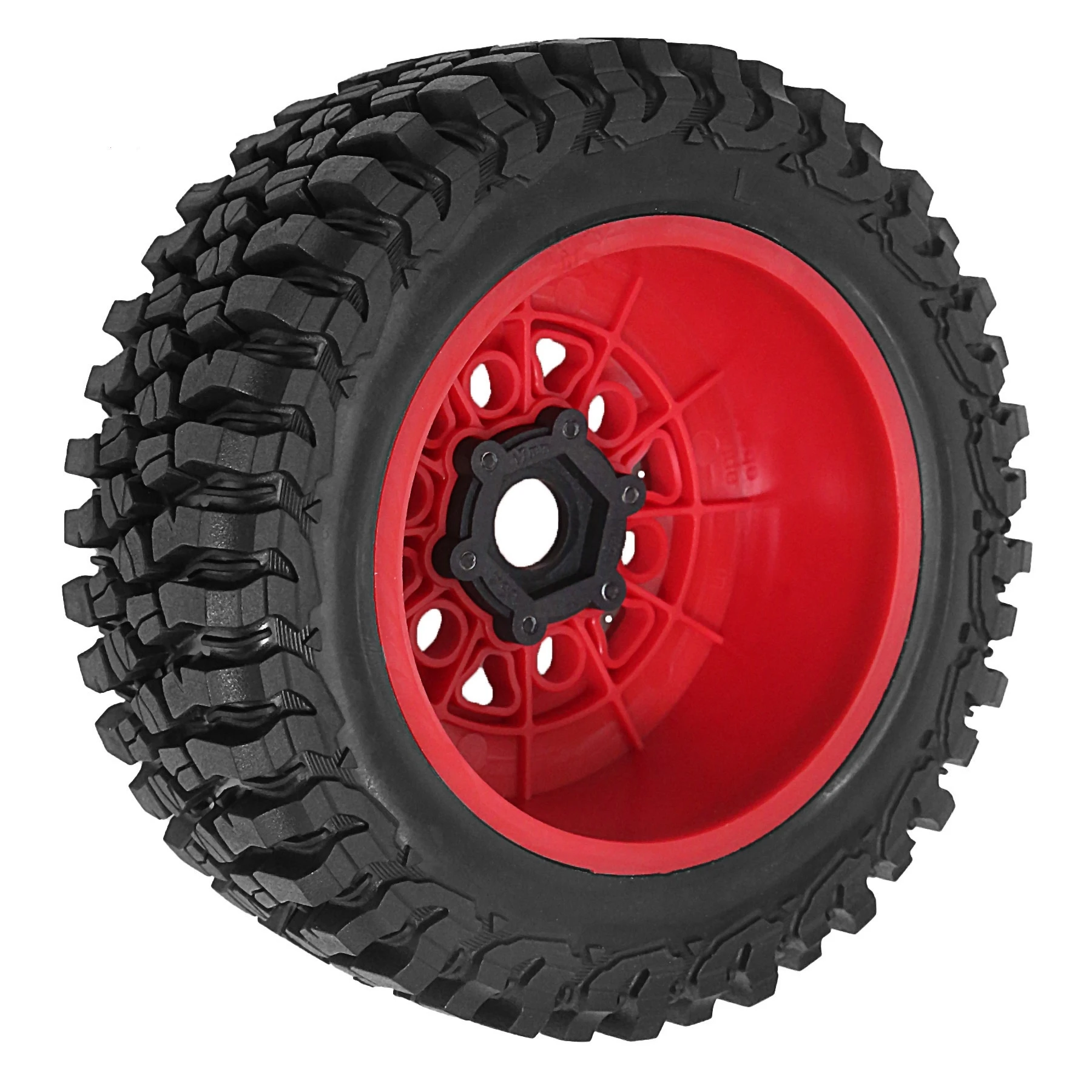 126 mm Desert Short Course LKW-Reifen mit 12/14/17 mm Radsechskant für ARRMA Mojave TRAXXAS UDR Yikong DF7 FS Buggy RC Car