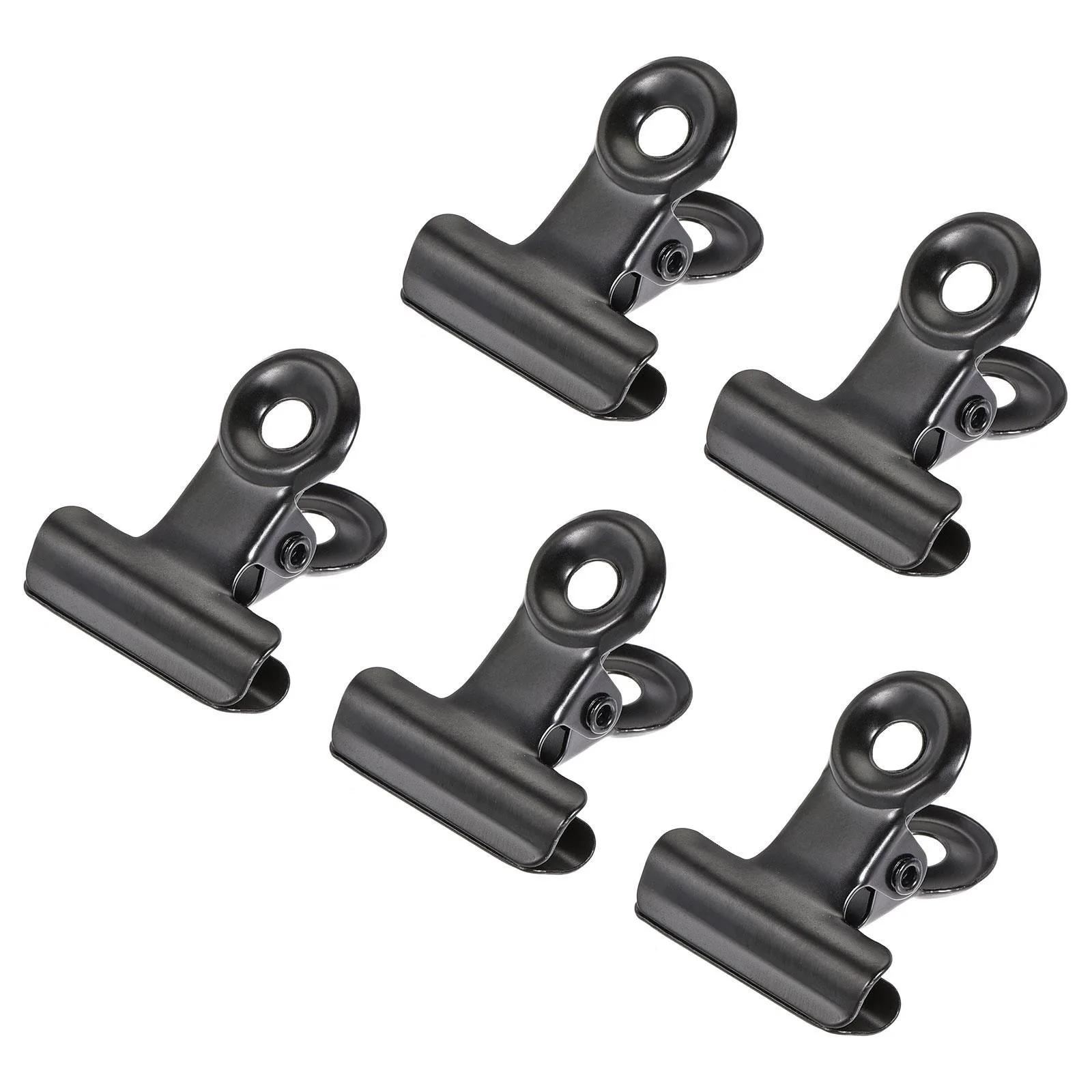 10Pcs 22/31/38/50mm Metal Hinge Clips Bulldog Clips Money Binder Paper Clips Clamps For Picture Photos Home Office Collating