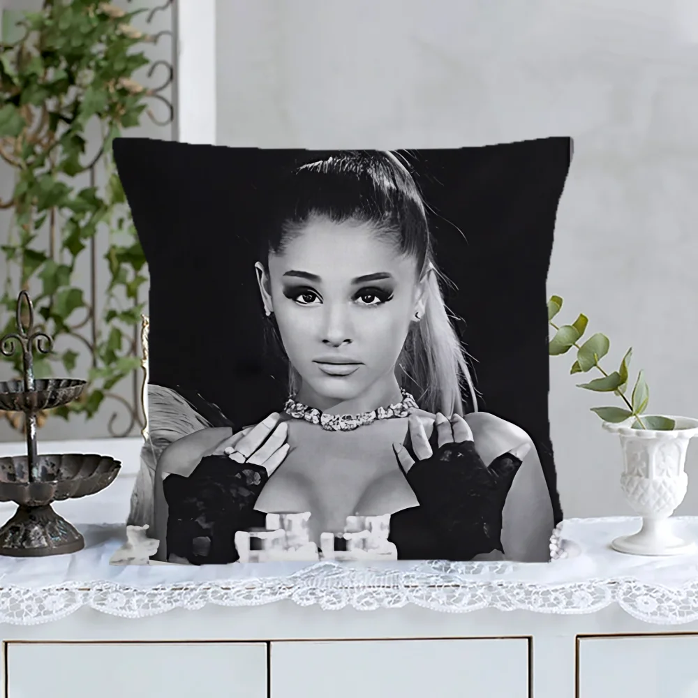 

A-Ariana Grandes Cushion Covers Living Room Pillows Cover for Pillow Cases Decorative Home Decoration Cushions Sofa Pillowcase