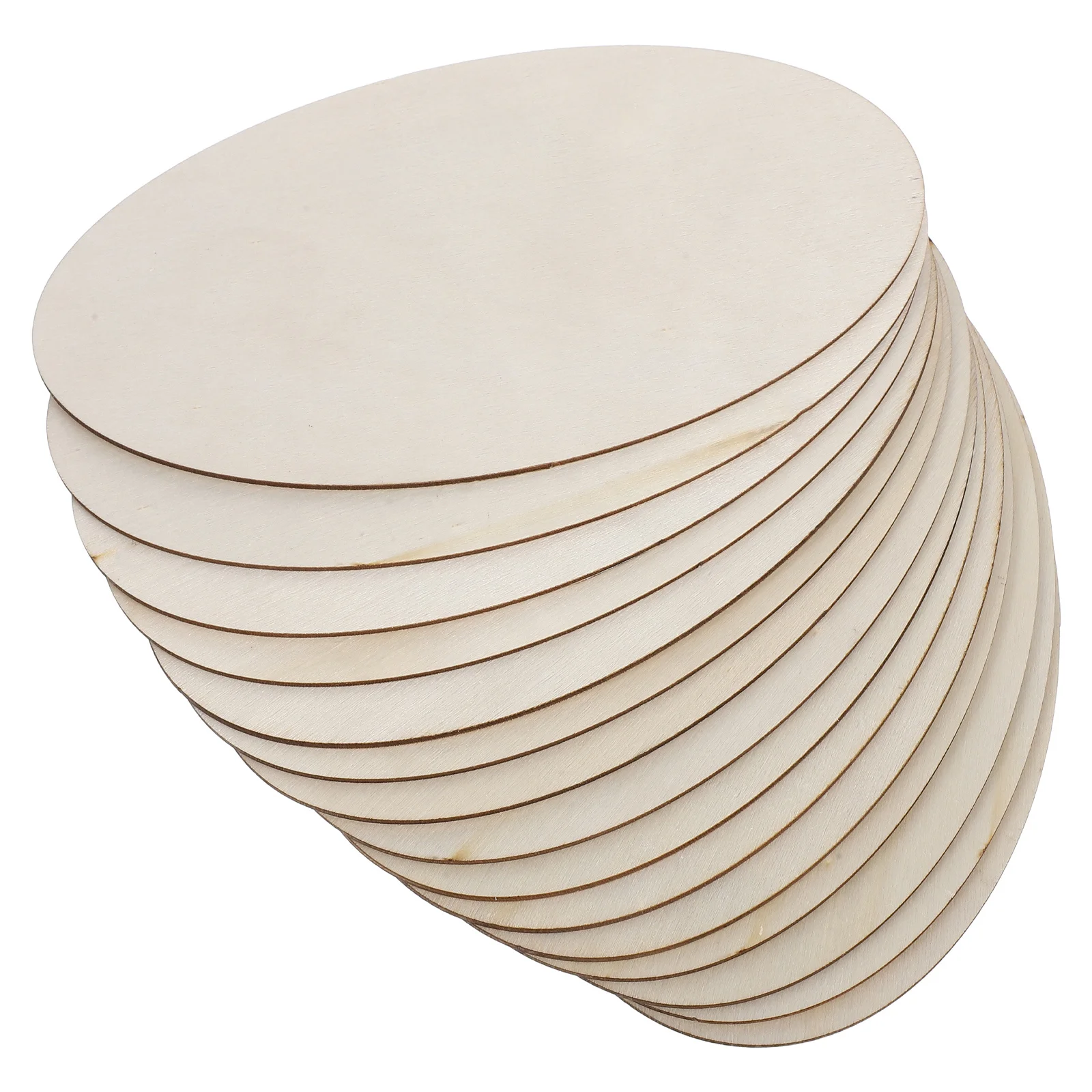 

15Pcs Graffiti Paintable Wood Pieces Natural Basswood Craft Sheets for Kids DIY Unfinished Wooden Panels for Engraving Painting