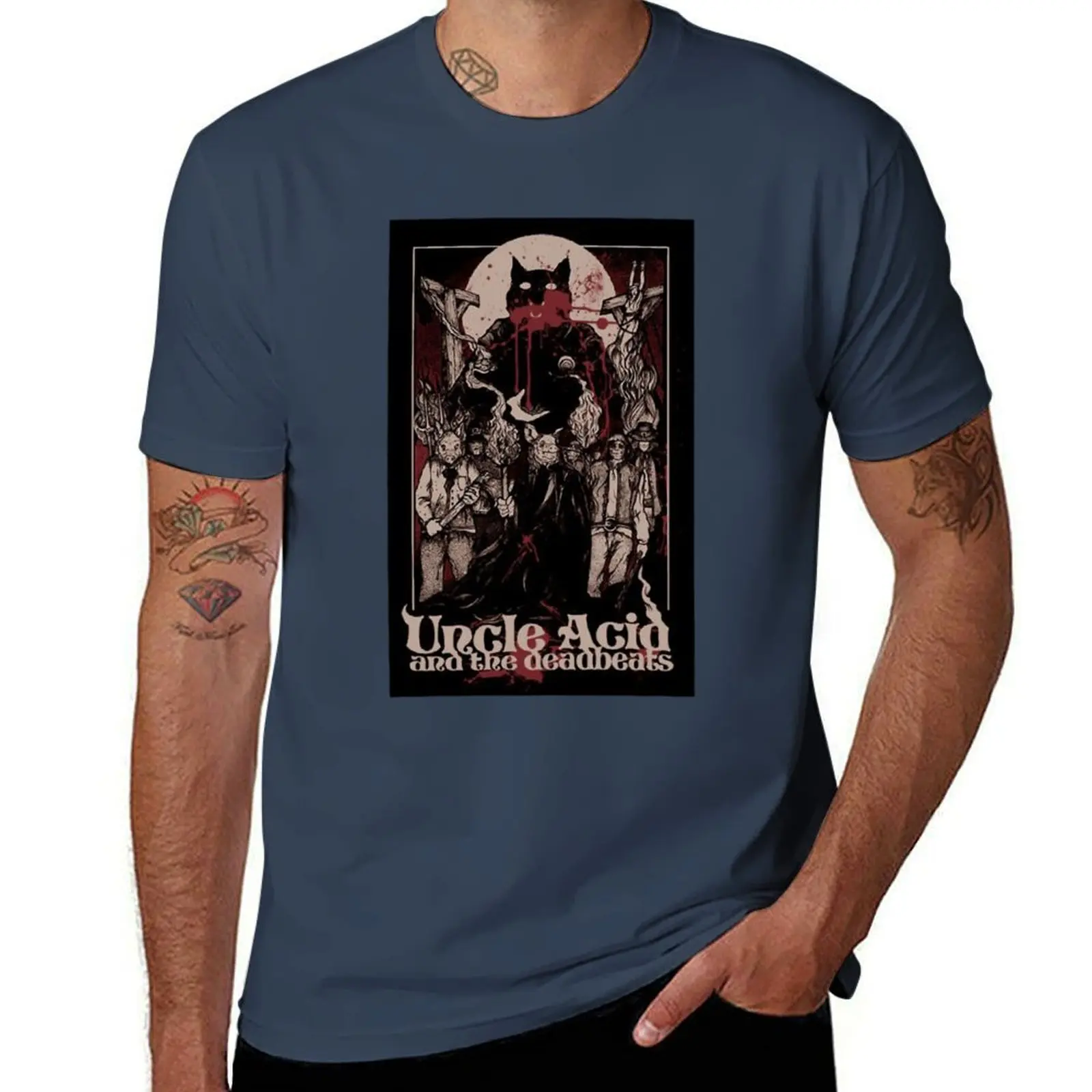 

band acid uncle T-Shirt Dry Fit Athletic Short Sleeve Shirt
