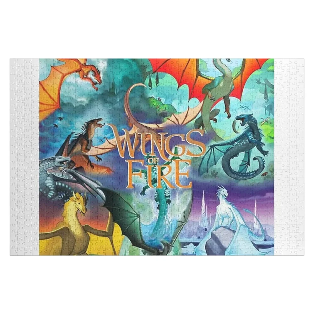 WOF-All Dragon Jigsaw Puzzle, nome personalizado, foto personalizada, brinquedo de madeira