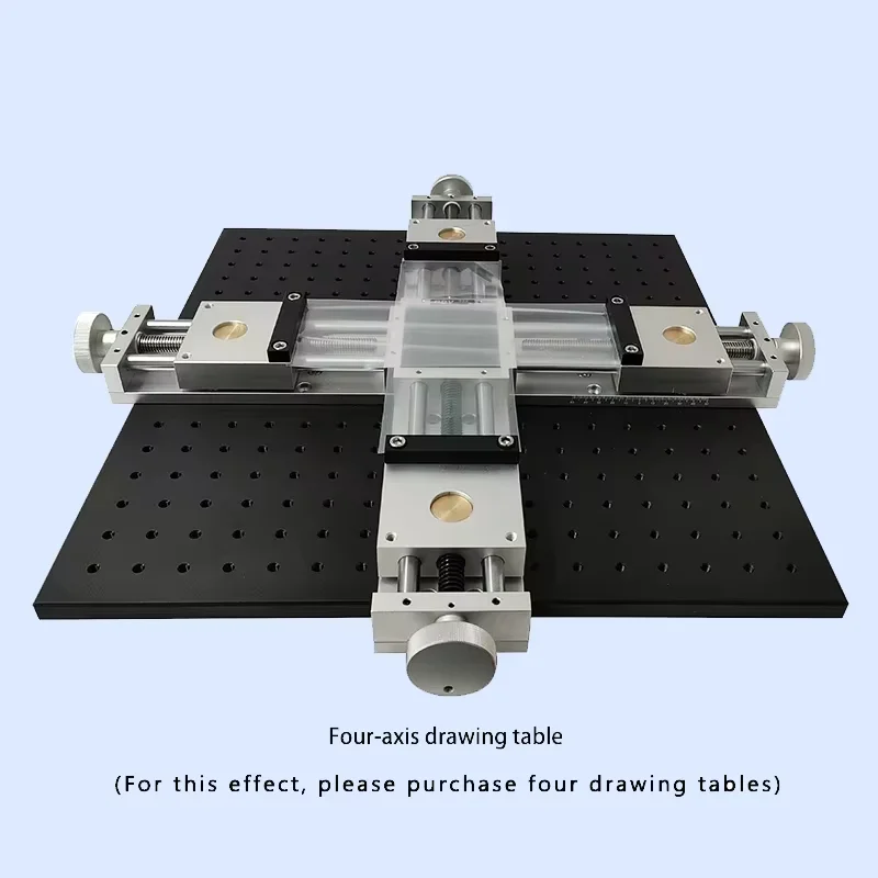 Manual stretching platform/X-axis displacement stage/translation stage/Linear stretching slide PT-25(with pressure plate)