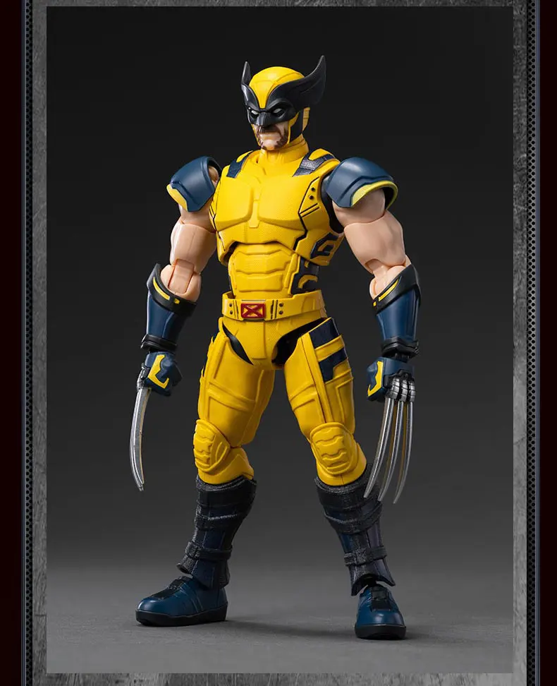 Blokees Deadpool 3 Wolverine Action Figures Spider-Man Movie Version Deadpool & Friend Series Collections Figures Adult Gift