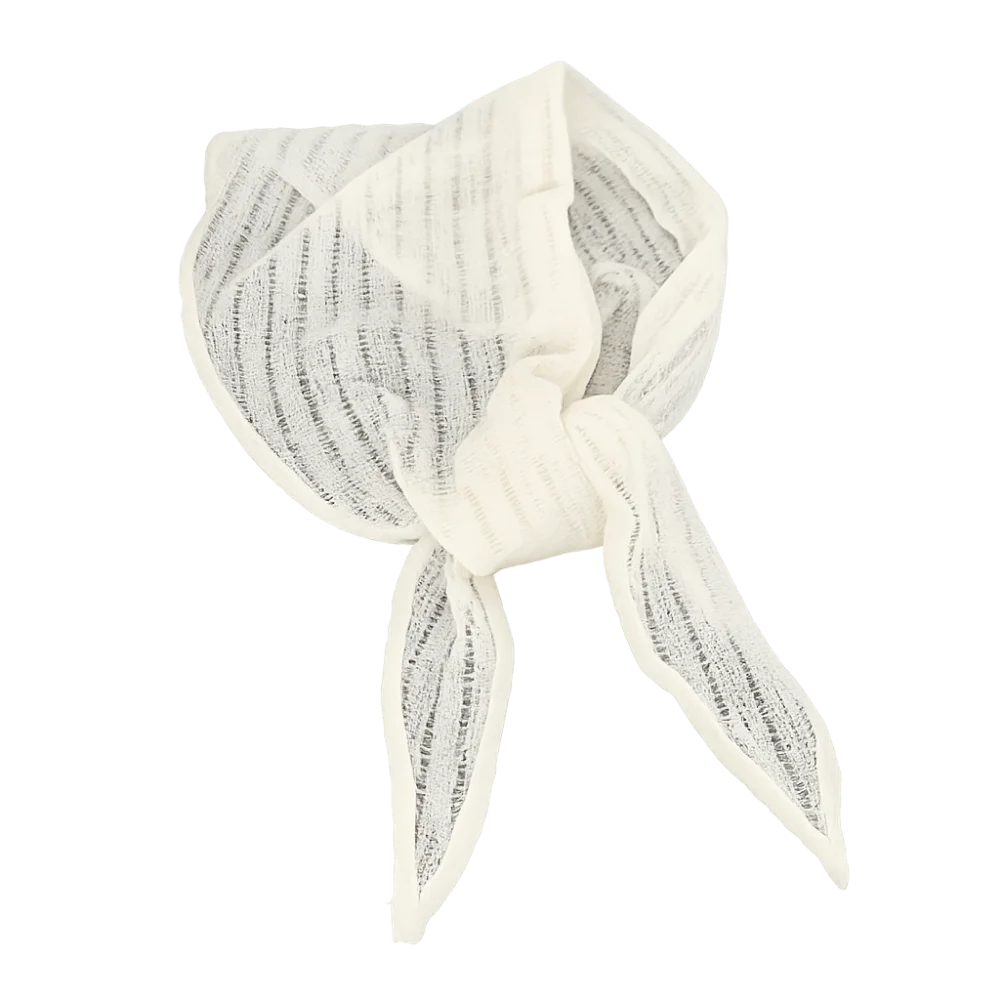 

Trendy Hollowed-out Triangle Scarf Multicolor Edge Binding Neck Scarf Pure Color Versatile Head Wrap Photo Props