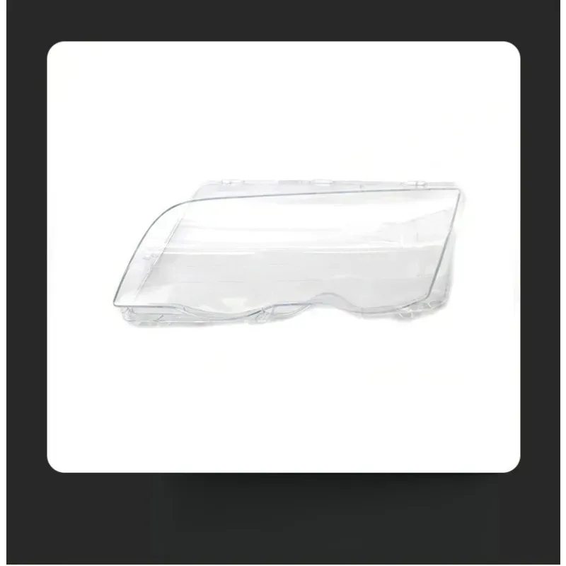 

For E46 3 Series 1998-2001 Headlight Lens Covers Pair Bright Shell Headlight Cover Headlight Mask Headlight Lampshade New