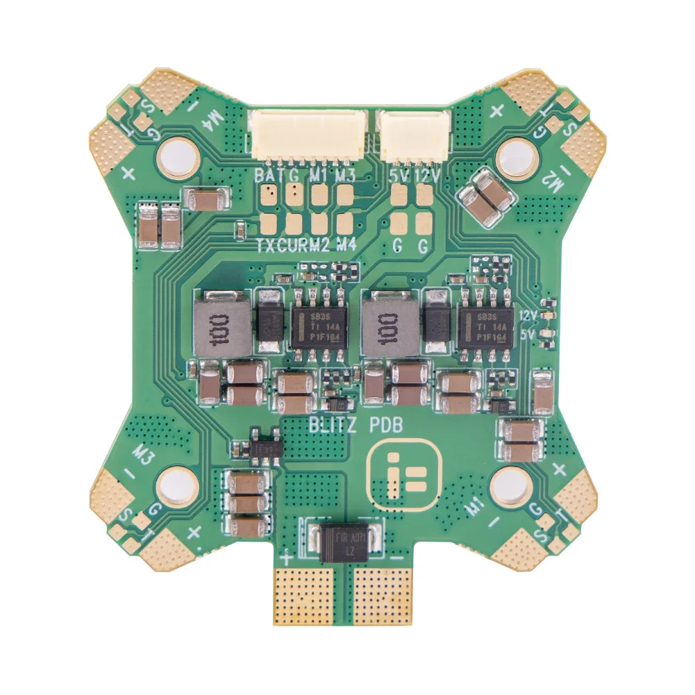 iFlight BLITZ PDB support 4-8S LIPO input with 30.5*30.5 mounting hole for FPV 5-7inch FPV drones parts