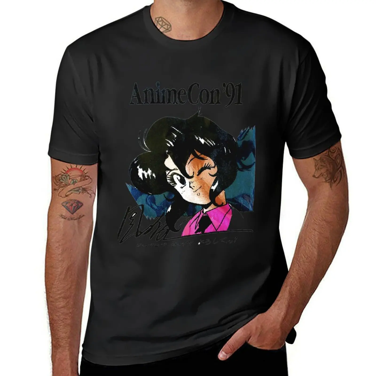 

AnimeCon '91 T-Shirt sports fans Aesthetic clothing clothes for men