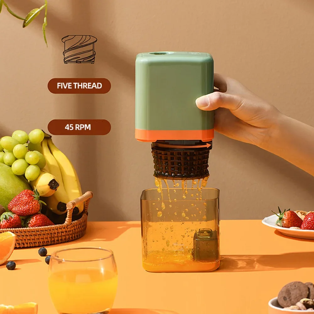 400ml Household Portable Electric Juicer Mixer Multifunctional Fruit Juice Cup Juice Maker Machine