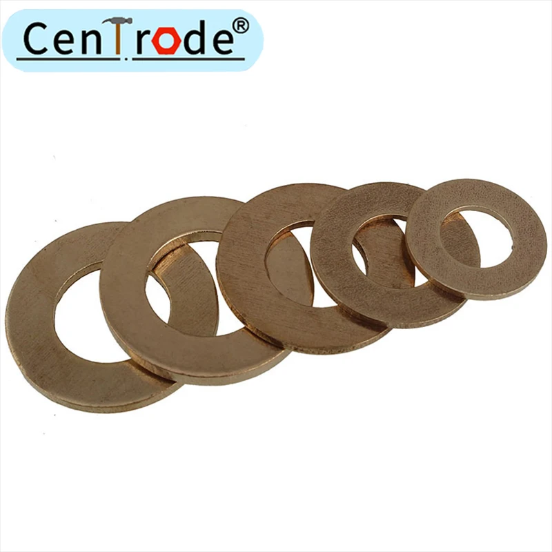 Rosh environmental protection brass flat washer brass meson H59 tonghuasi m8-m20 spot wholesale supply 20Pcs