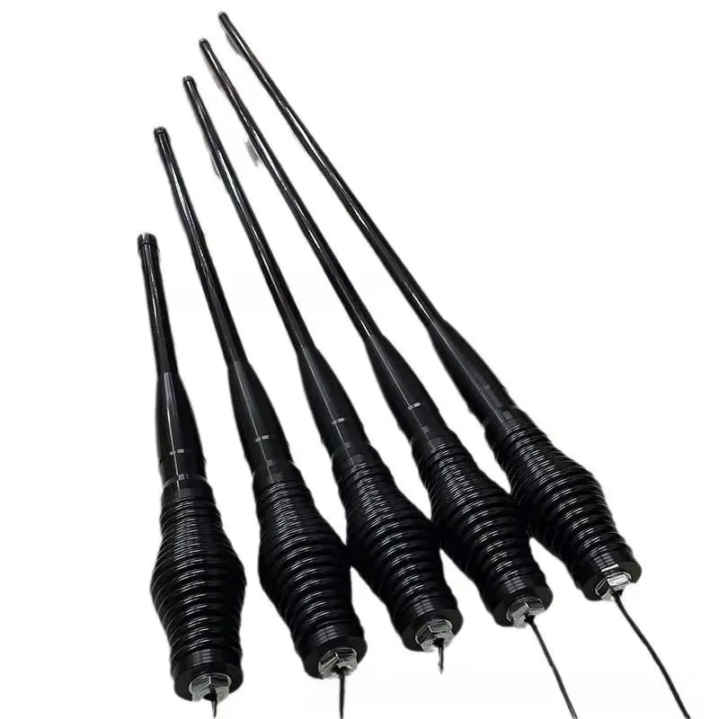 4x4 Off Road Fiberglass Whip Antenna VHF UHF 4G Mobile Heavy Duty Spring Base CB Automotive Vehicle Radio Communication
