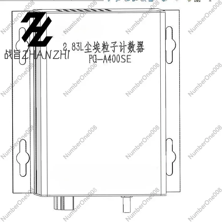 เครื่องนับอนุภาคฝุ่นออนไลน์ 2.83 ลิตร การตรวจจับความสะอาด 100 ระดับ 1,000 ระดับ 10,000 ระดับ