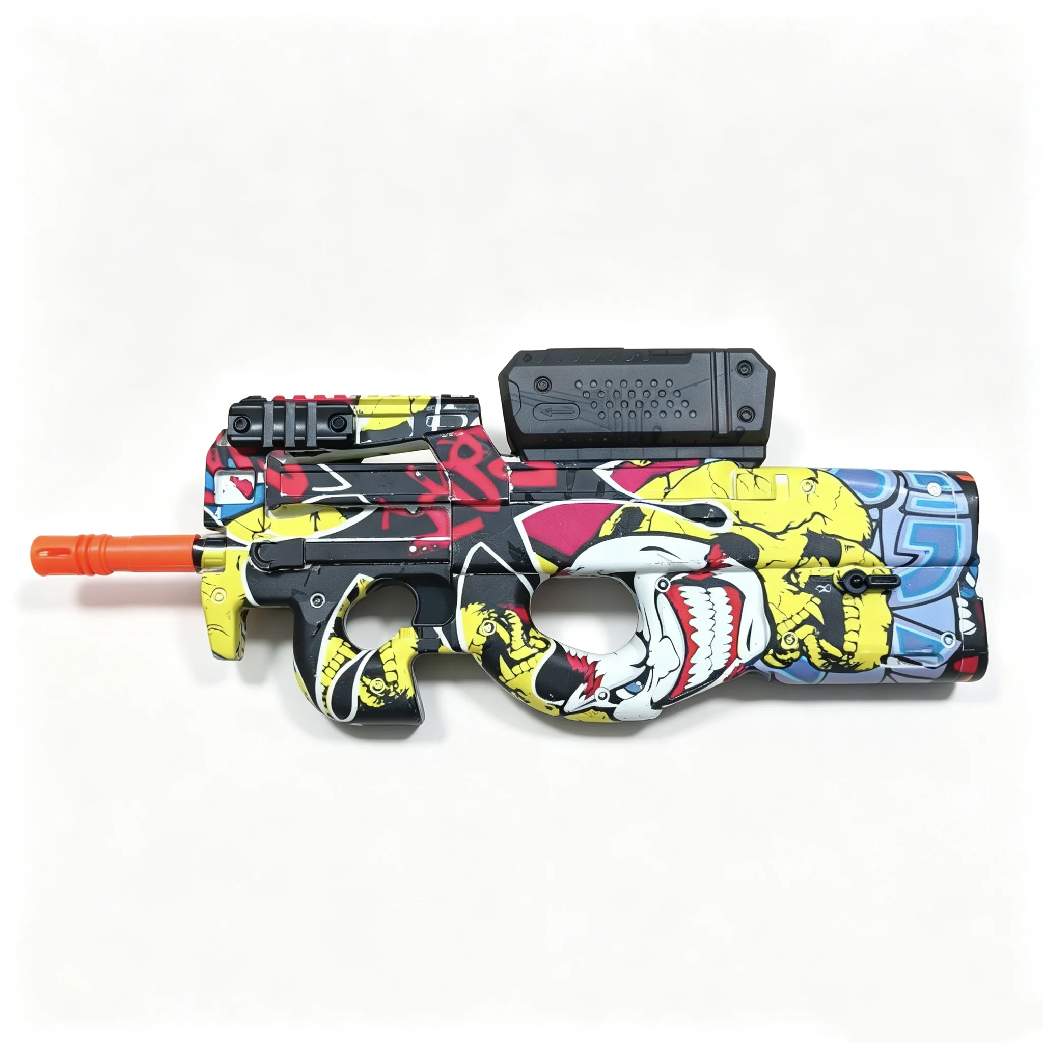 Outdoor P90 Hydrogel Toy Blaster Electric Rechargeable Replaceable Modular Battery (Bullets Not Included)