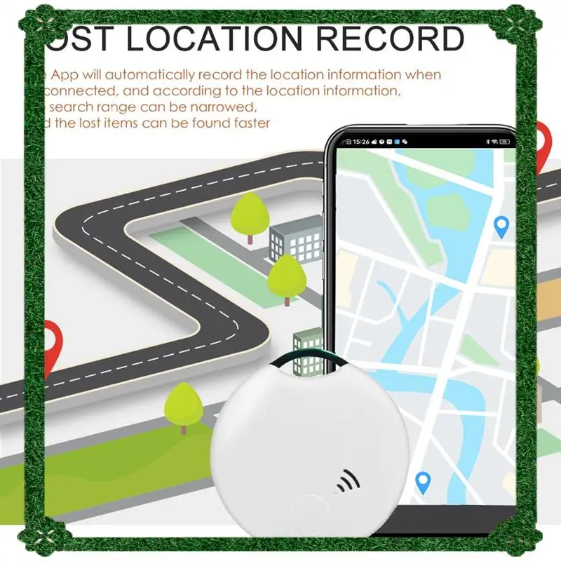 24-Hour Delivery Bluetooth Smart Airtag Tracker Device Two-Way Search Android IOS Key Tracker Item Locator Work With Smart Llfe