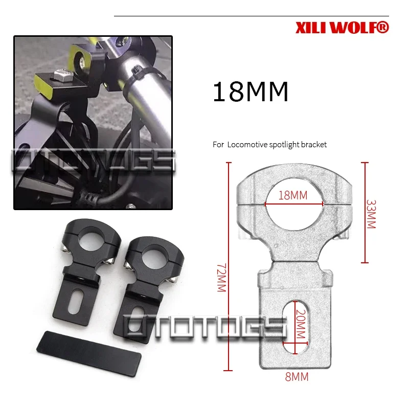 Voor Bmw R1200gs R1250gs Lc Adv F750gs F850gs Adventure G310gs F900xr/R Motorfiets Schijnwerper Beugel Mistlicht Montagebeugel