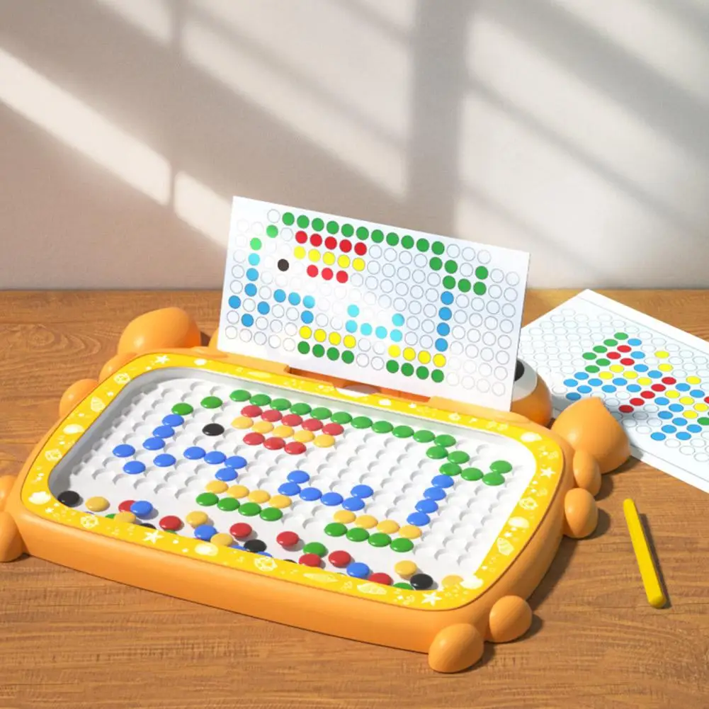 Magnetic Beads Drawing Board Montessori Education Toys Color Cognition Toy Training Pen Drawing and Creation Educational Gift