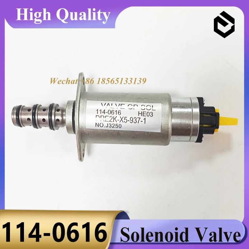 

114-0616 Hydraulic Pump Solenoid Valve 1140616 for Caterpillar CAT 318B 330C 312B 345B Excavator
