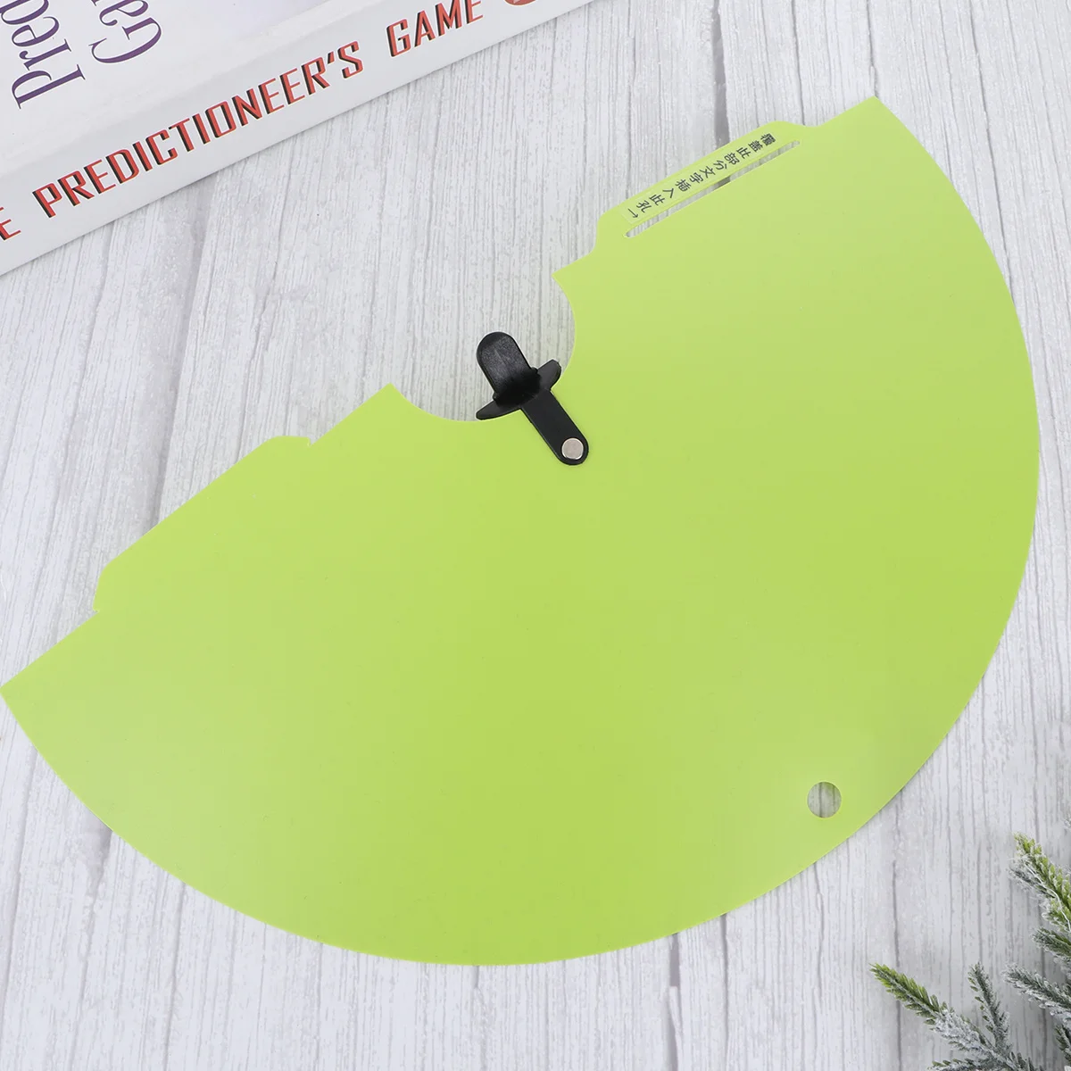 Gloves Spatula Shield Anti Oil Splatter Guard Green Pp Spatula Shield Hands Protector Kitchen Accessory