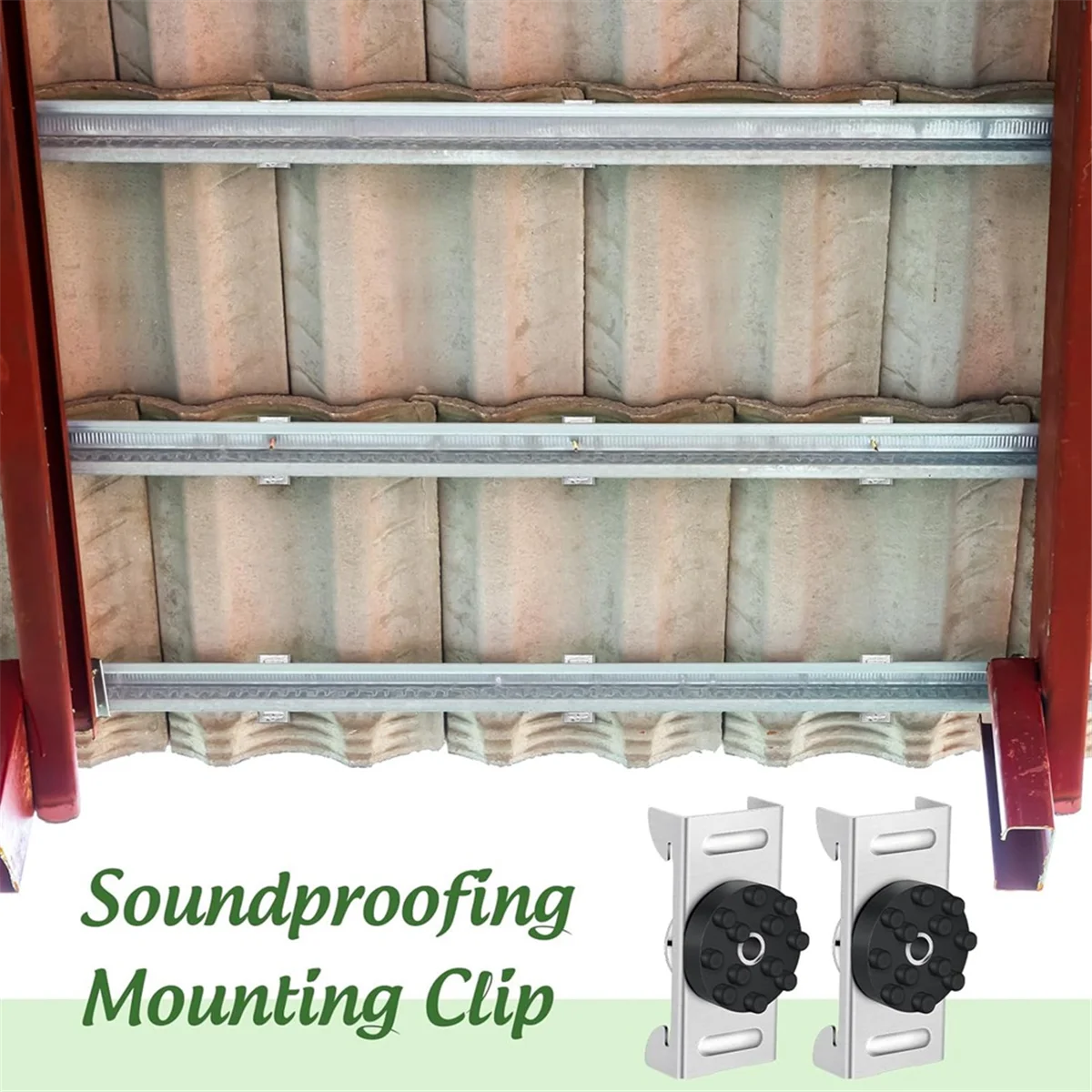 

Soundproofing Mounting Clip 10 Pack Soundproofing Mounting Clip Sound Isolation Clips for Recording Studio