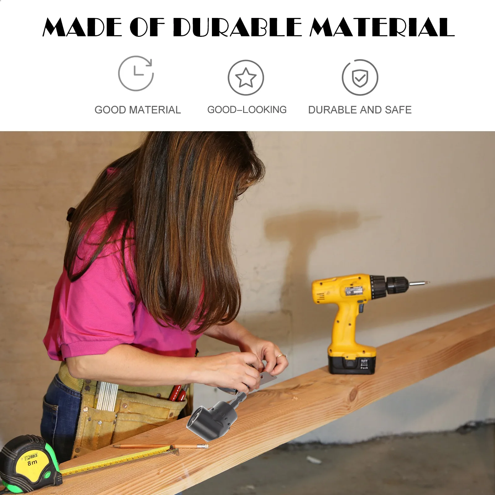 

Угловая дрель 105 градусов, насадка с хвостовиком, угловой адаптер для электрической отвертки, подходит для всех сверл, торцевой ключ