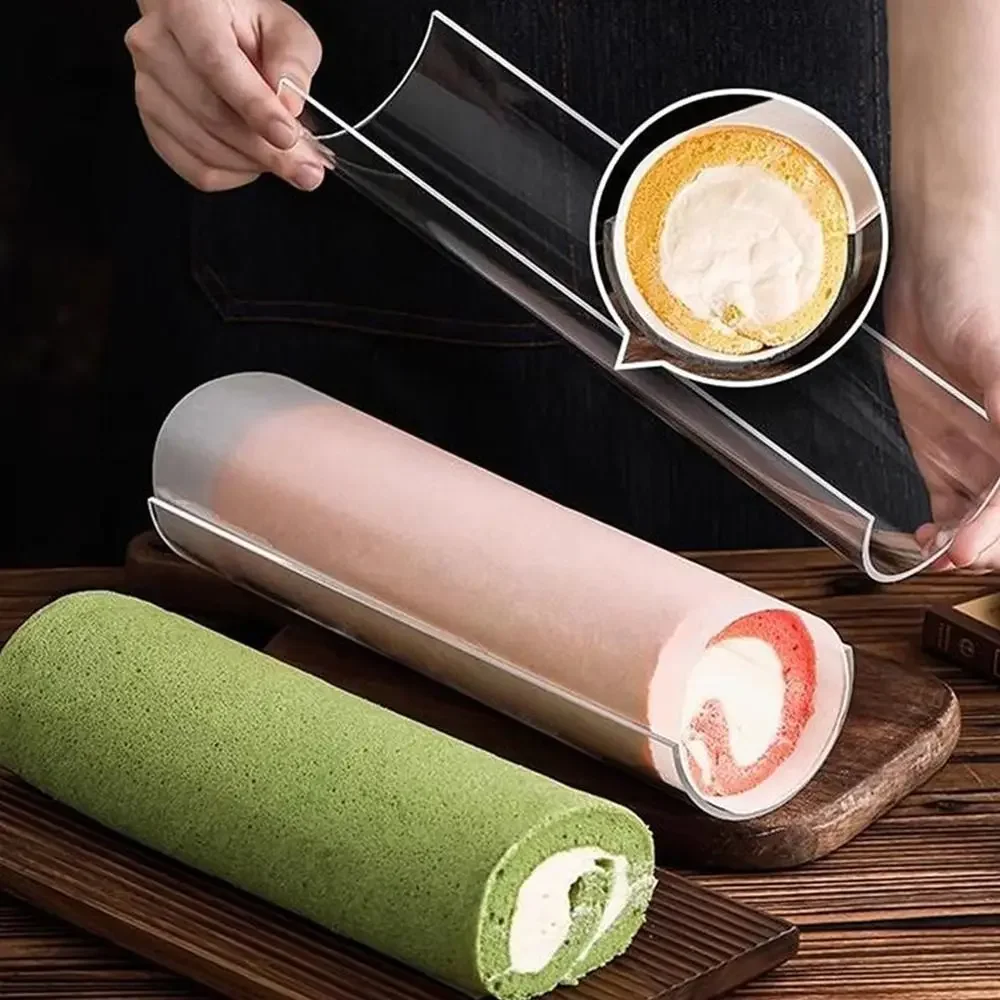New Thickening Cake Roll Shaping Retainer Acrylic Semicircle Cake Mold Pastry U-shaped Baking Tool