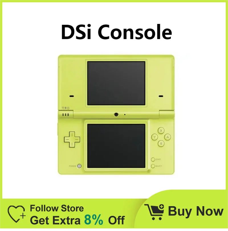 Original Used For DSi Game Console For DSi Palm game With to configure R4+64GB memory card/ Including 7320 free games