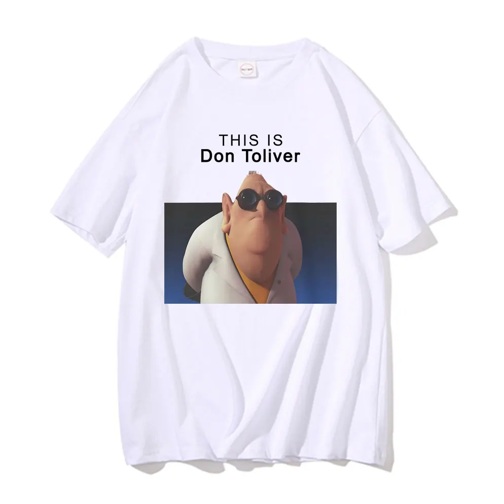 

This Is Don Toliver T Shirt Men Women Hip Hop Oversized T Shirts Men's Cartoon Streetwear Male 100% Cotton Short Sleeve T-shirts