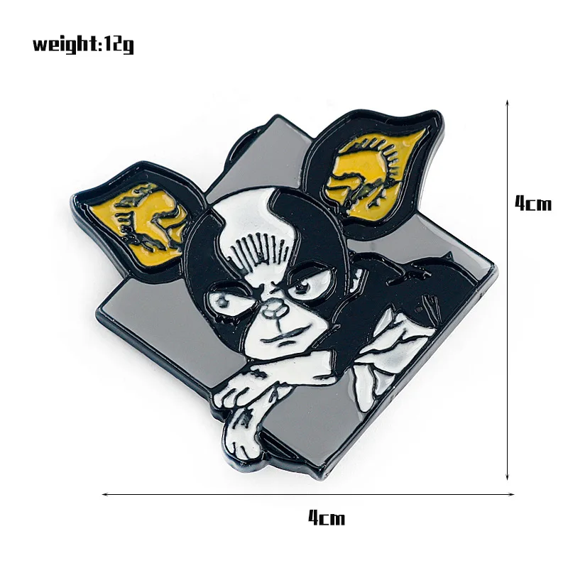 بروش بوسطن جحر، بروش شارة أنيمي، بروش سبيكة، بروش جرو مغامرة رائعة #3