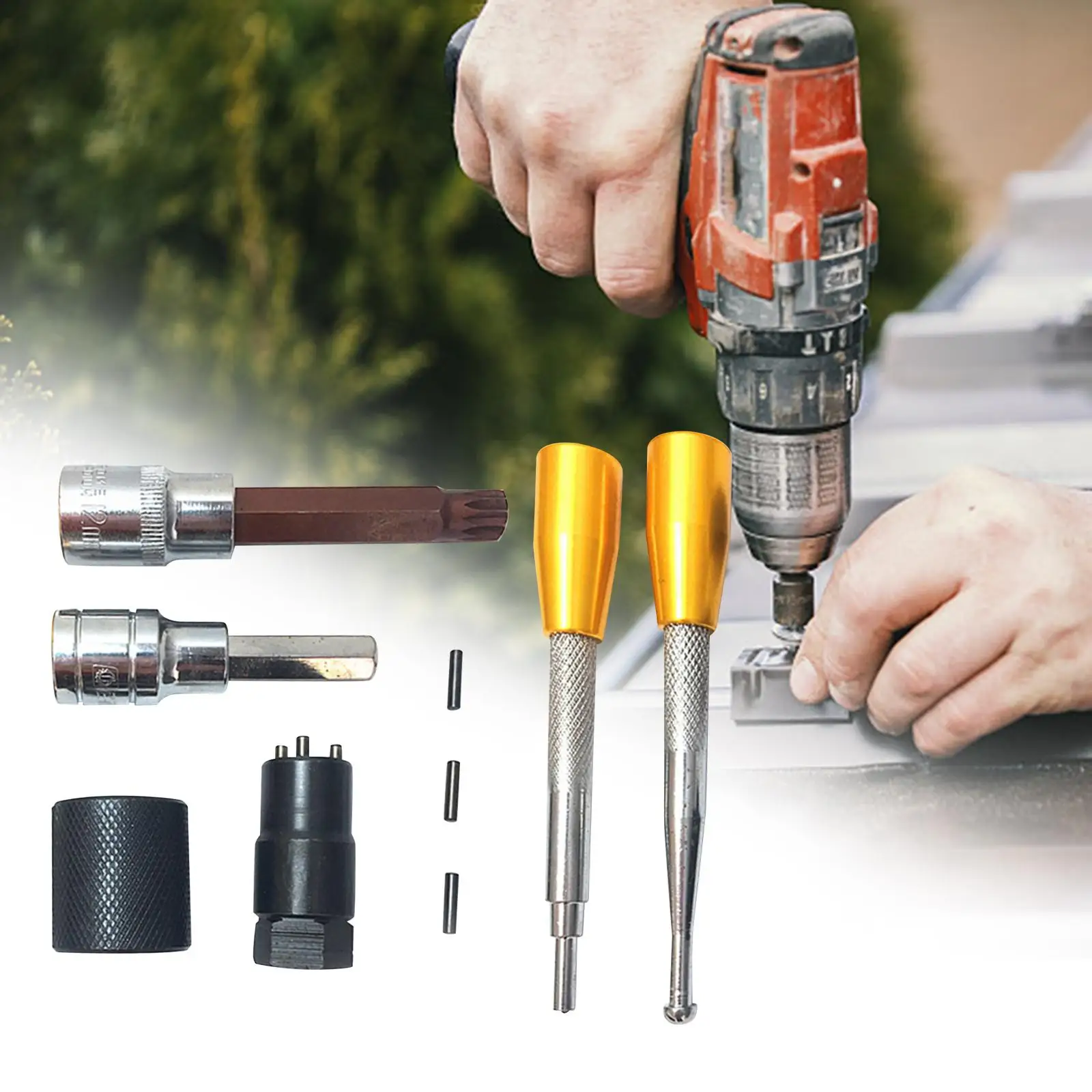 Common Rail Injector Nozzle Assemble Disassemble Tool Replaces Parts Repair Tools Spare Parts for Denso High Performance