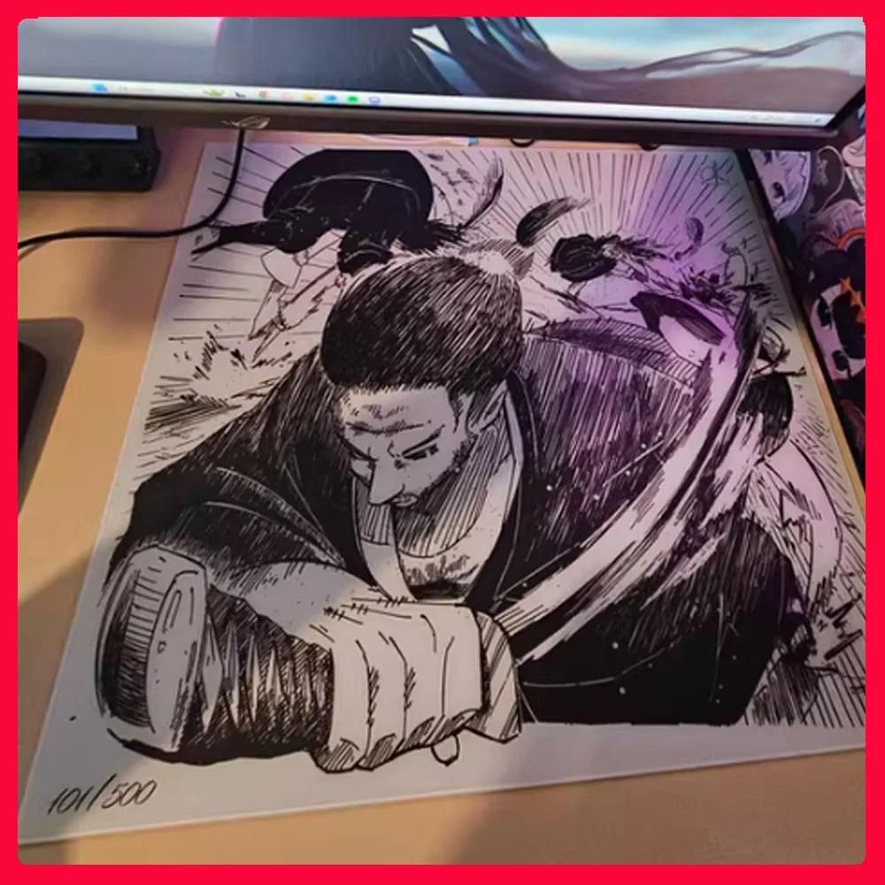 

Musashi Gear × Air Glass Mouse Pad Gaming FPS Tempered Glass Copy Edition Mouse Pad Smooth Customized Mouse Pad Gifts