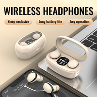 Mini Invisible Headphones TWS Bluetooth 5.3 Earphones Wireless Heasets HIFI Stereo Noise Reduction Earbuds For iPhone Xiaomi