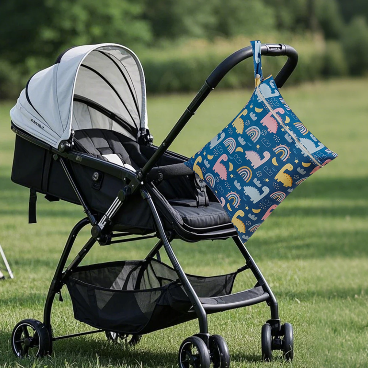 Elinfant-Sac à couches étanche, sac de rangement Proxy, sac de voyage, plage, piscine, support sec pour maillots de bain, 2 pièces