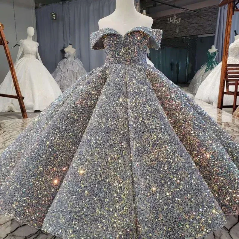 

Customized Velvet Sequin Flower Girl Dress for Kids Princess Gown for Birthday Party Wedding Pageant Special Occasion Dresses