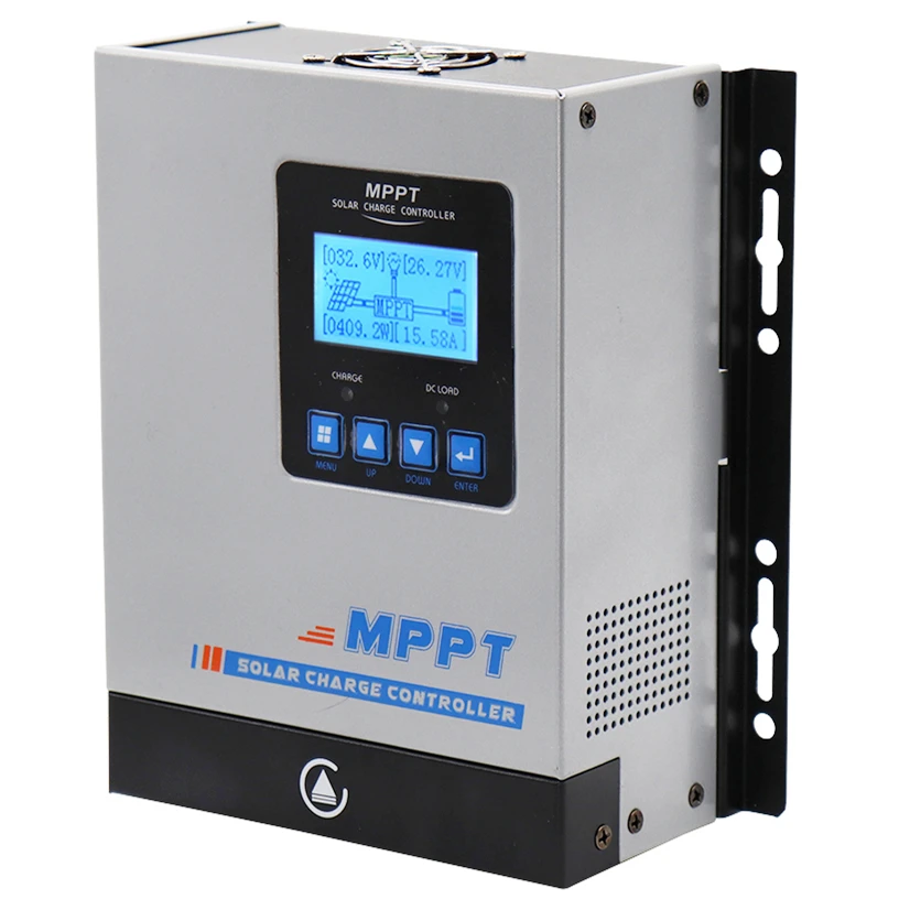 MPPT 60A  12V 24V 36V 48V 30amp smart mini MPPT solar charge controller with WIFI hybrid inverter