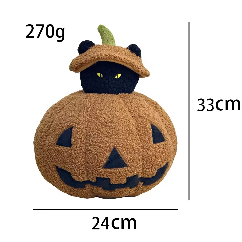 Jouets en peluche de la série Halloween pour garçons et filles, fantôme de Aliments maléfique, dessin animé amusant, décoration d'intérieur, cadeaux d'Halloween, nouveau