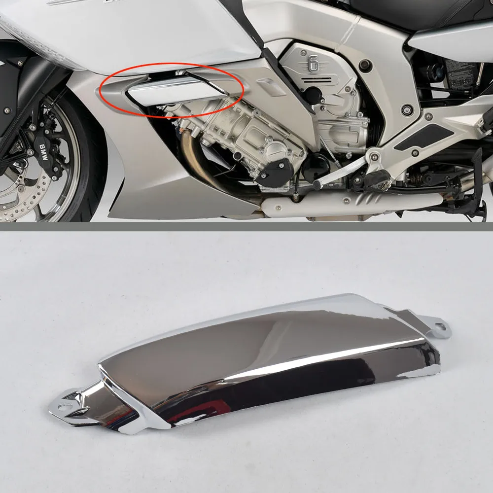 

Motorcycle Engine Water Coolant Tank Pipe Cover Protector Guard For BMW K1600GTL K1600GT K1600 K 1600 GTL GT ABS Plastic Chrome