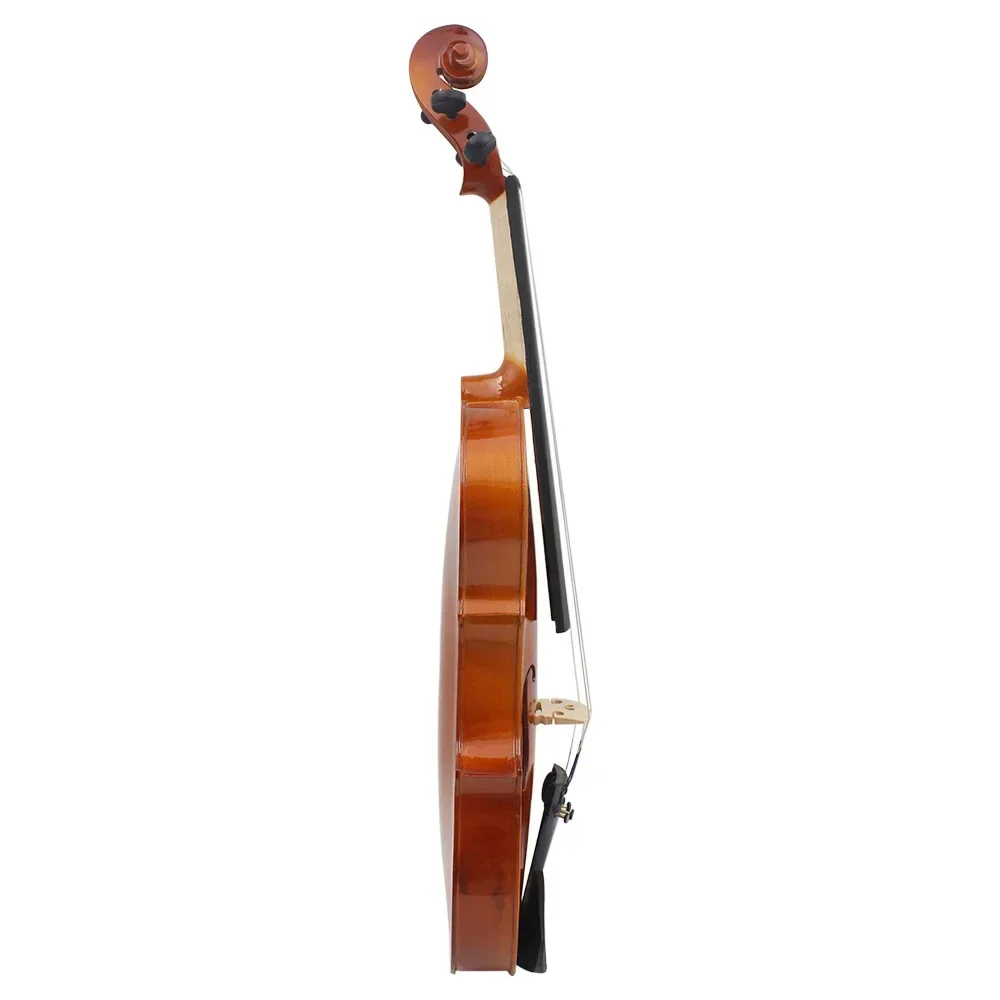 Immagine 4: Violino in legno massello per studenti e principianti adulti 4/4 con custodia e pianoforte a coda in omaggio