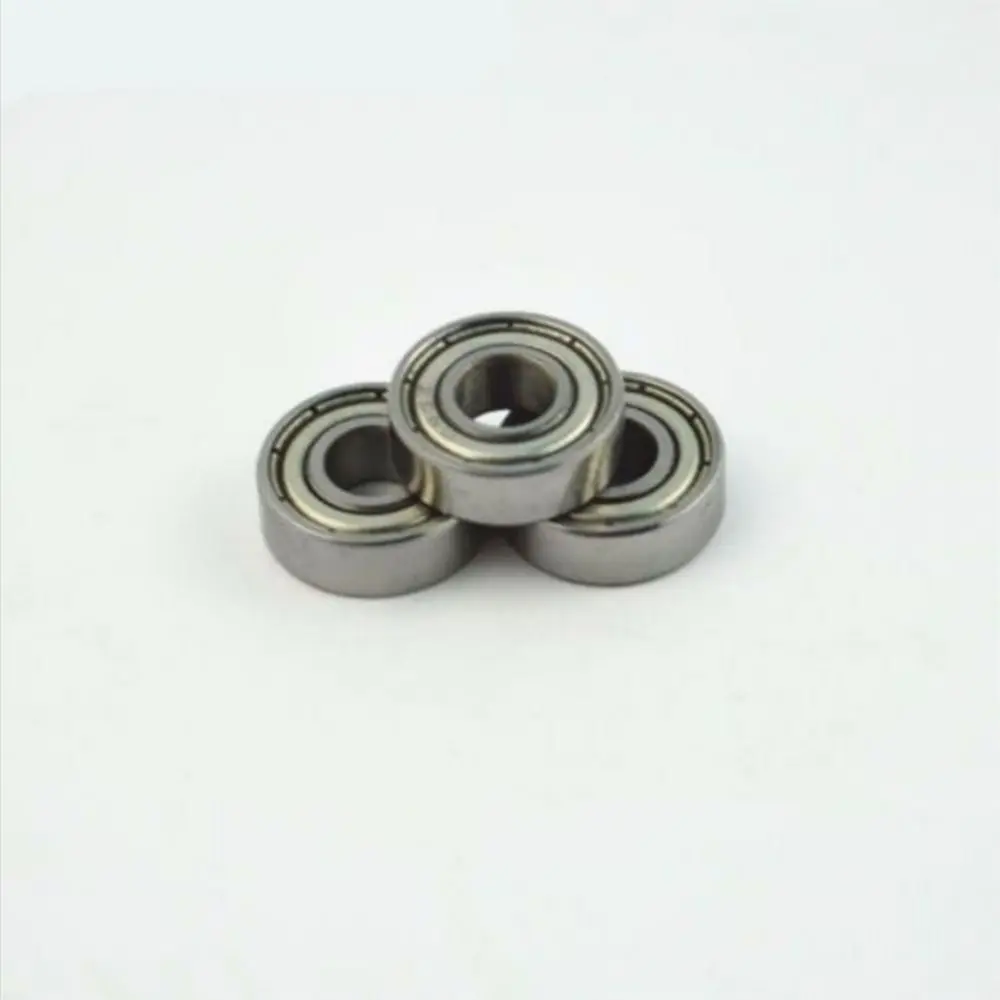 Skateboard 10PCs Roller Printer Carbon 3D Bore Steel Groove 608ZZ Ball Bearing