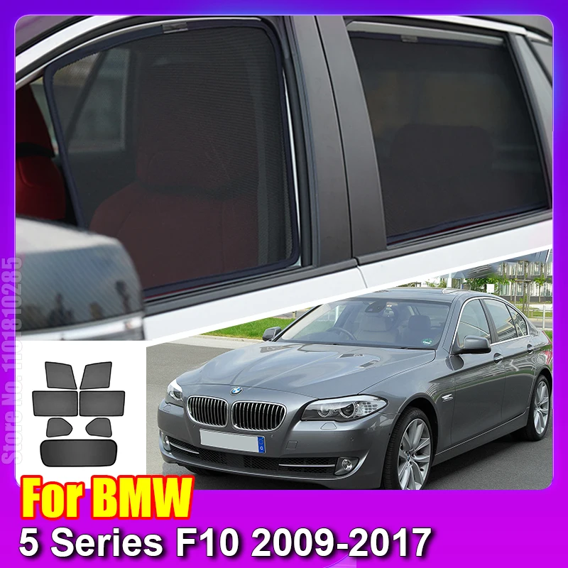 

Автомобильный Магнитный солнцезащитный козырек для BMW 5 series F10 2009-2017 F 10, передняя ветровая занавеска, задний козырек