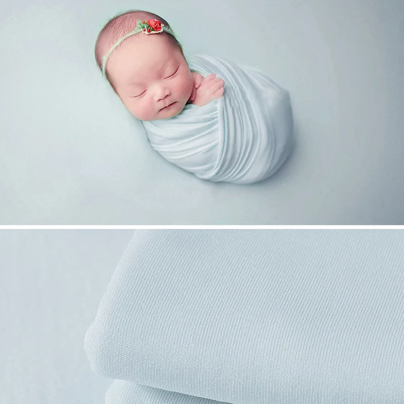 Adereços De Fotografia Recém-nascidos, Baby Posing Stretch Wrap, Cobertores De Fundo Do Estúdio, Acessórios De Tiro, Menino, Meninas, 40x170cm